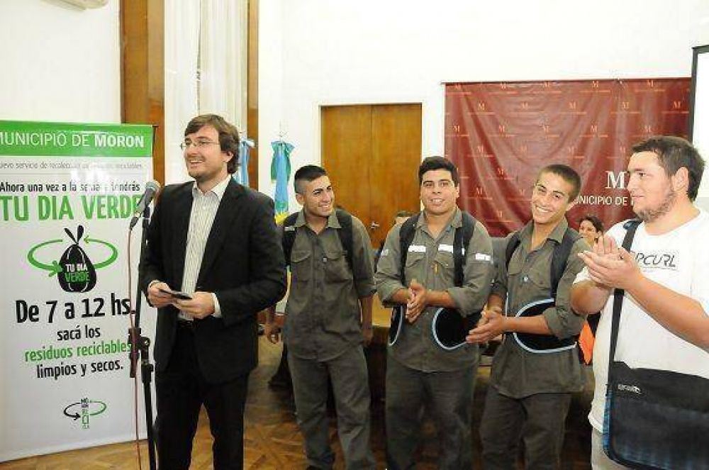 Ghi present� un nuevo servicio de recolecci�n de residuos reciclables
