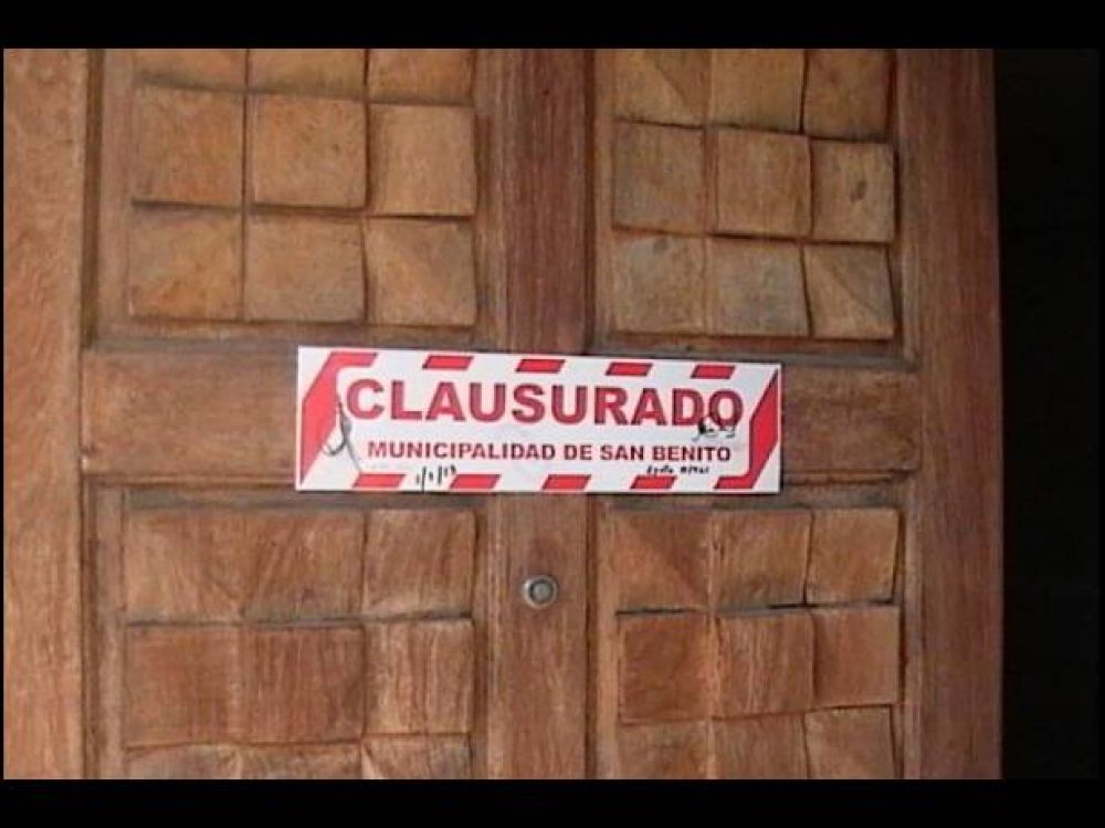 La Municipalidad de San Benito clausur� la radio FM Show