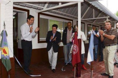 D�az P�rez inaugur� nuevas obras