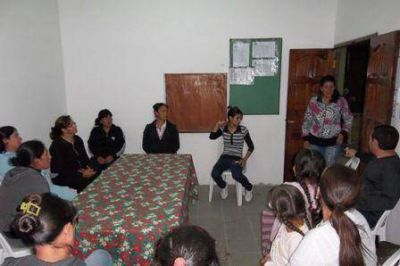 Taller de violencia de g�nero en el barrio 15 de Septiembre