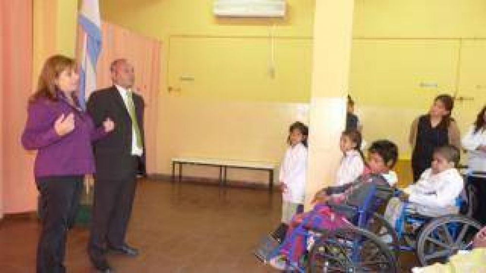 Dio apertura el ciclo lectivo de la Escuelita de Rehabilitaci�n