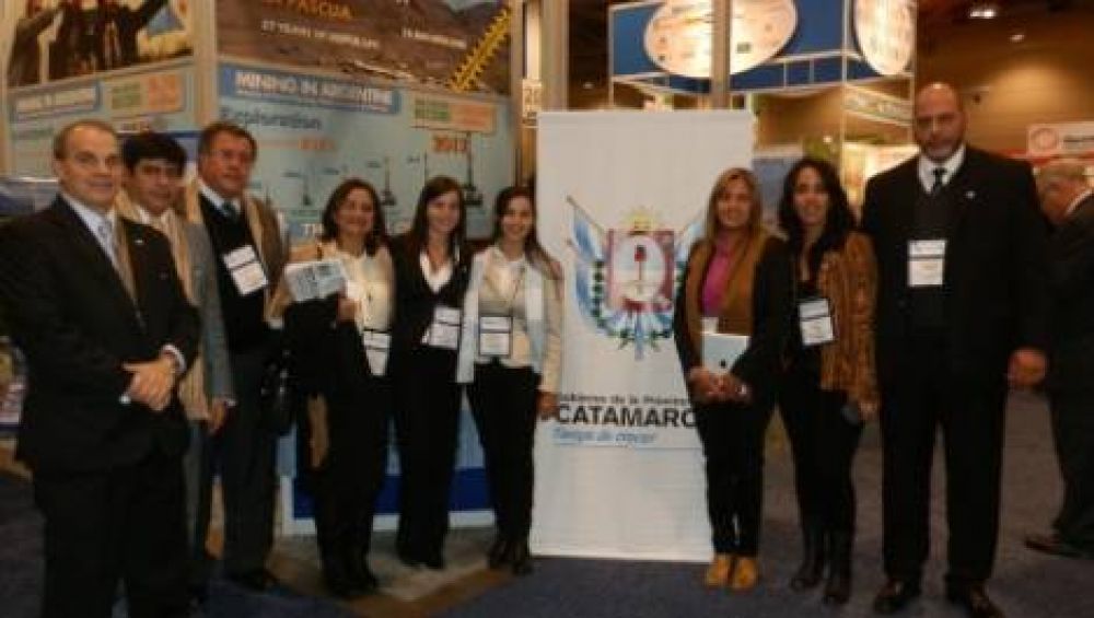 Luc�a Corpacci augur� que en poco tiempo empezar� a producir Agua Rica