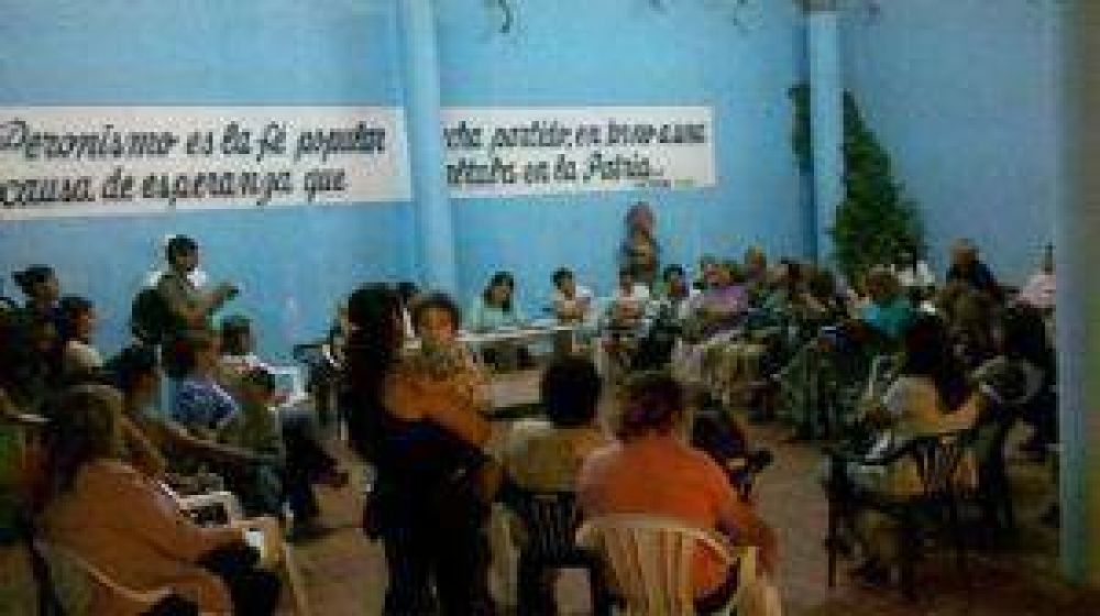 La Rama Femenina del PJ comenz� sus actividades
