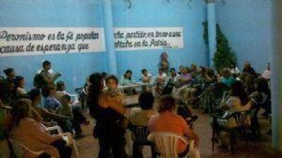 La Rama Femenina del PJ comenz� sus actividades