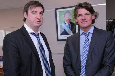 Nicol�s Scioli y Oscar Luciani concretaron acciones conjuntas para Luj�n