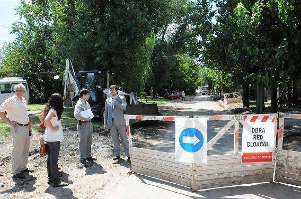 Ghi recorri� obras en Mor�n