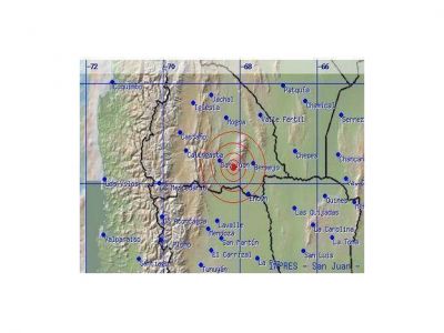 Se sinti� en Mendoza un sismo con epicentro en San Juan de de 4 grados en la escala Mercali modificada