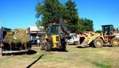 Limpieza y forestaci�n en San Francisco Solano