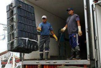 Los desembarques cayeron un 23,8 por ciento en el primer bimestre