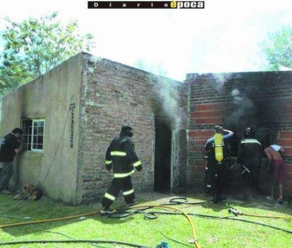 Mat� a su pareja, result� herido e incendi� la casa donde habitaban