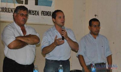 �Hoy debe unirnos la convicci�n de trabajar juntos por un modelo inclusivo para la Provincia�