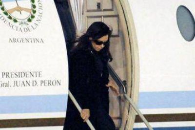 Muri� Ch�vez: CFK lleg� a Caracas