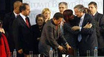Scioli expres� su p�same por la muerte de Hugo Ch�vez