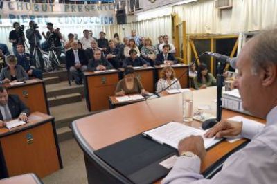 Di Pierro se comprometi� a impulsar obras fundamentales para la ciudad