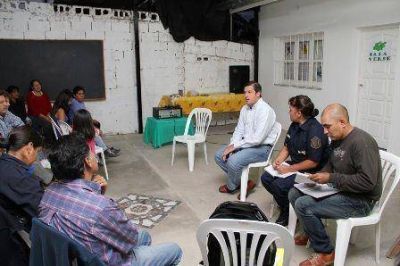 Reuni�n para tratar temas de seguridad en el barrio 15 de Setiembre