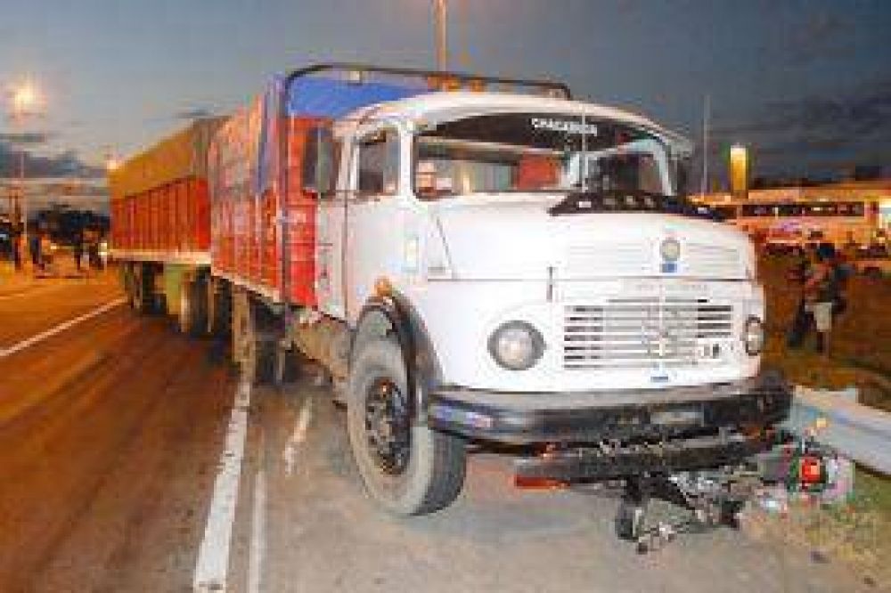 Accidente fatal en Ruta 7 y Benito de Miguel