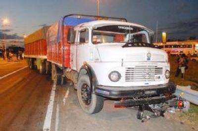 Accidente fatal en Ruta 7 y Benito de Miguel