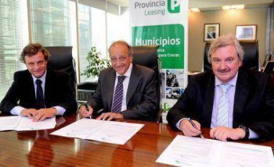 Provincia Leasing financi� equipamiento a Obras Sanitarias de Mar del Plata