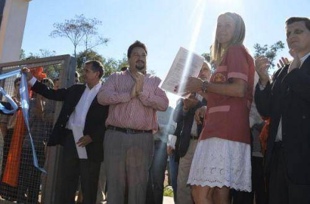 En Campo Viera se suma una nueva escuela especial a las inauguraciones 2013