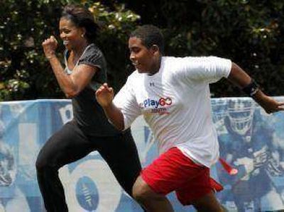 "S�per Michelle", mujer hiperactiva y primera dama full time