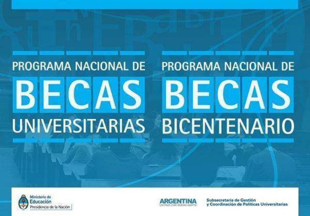 Se ampli� el plazo de inscripci�n para becas universitarias hasta el lunes 18
