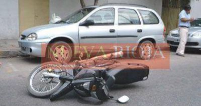 Una mujer con lesiones leves en el �nico accidente de tr�nsito del d�a