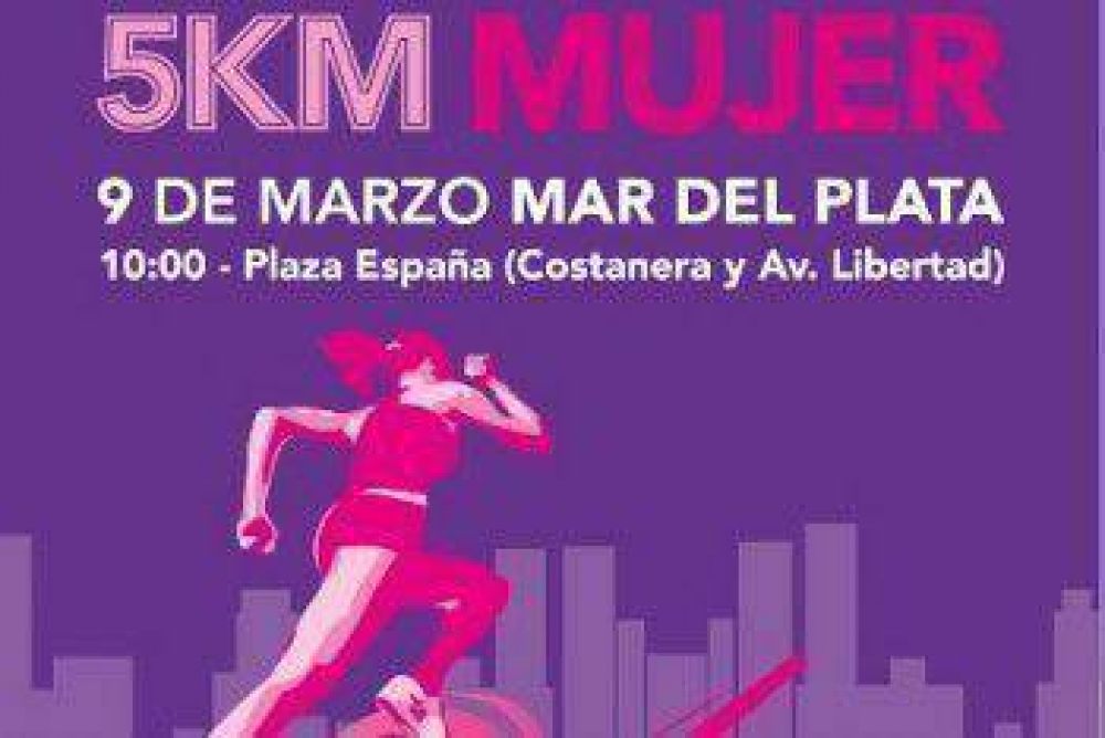 En el Corredor Saludable se realizar� la Carrera 5 Km D�a de la Mujer