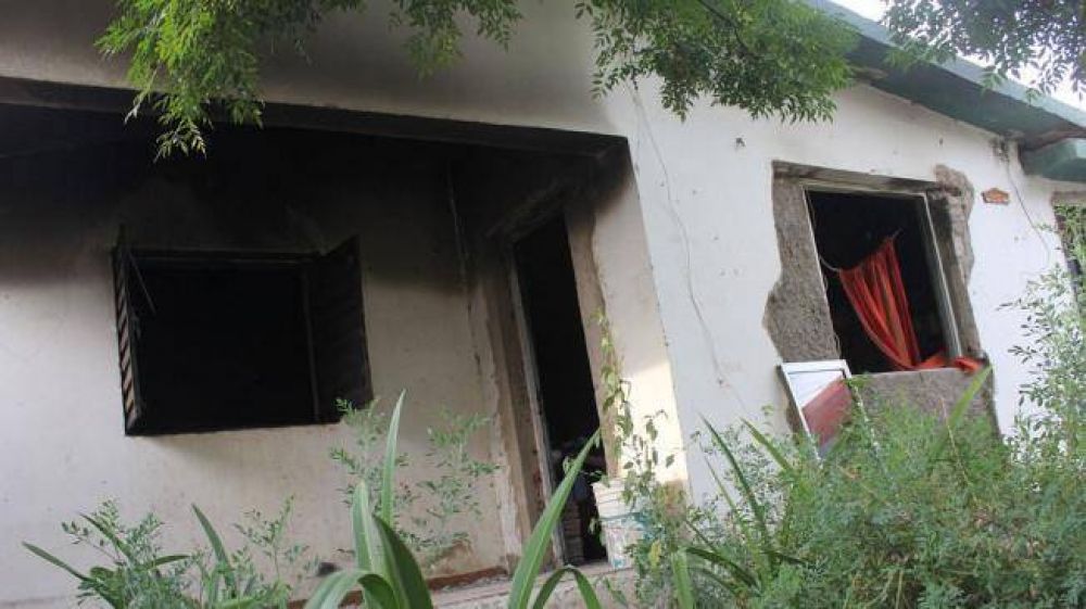 Falleci� al incendiarse su casa una hermana de Santos �Falucho� Laciar
