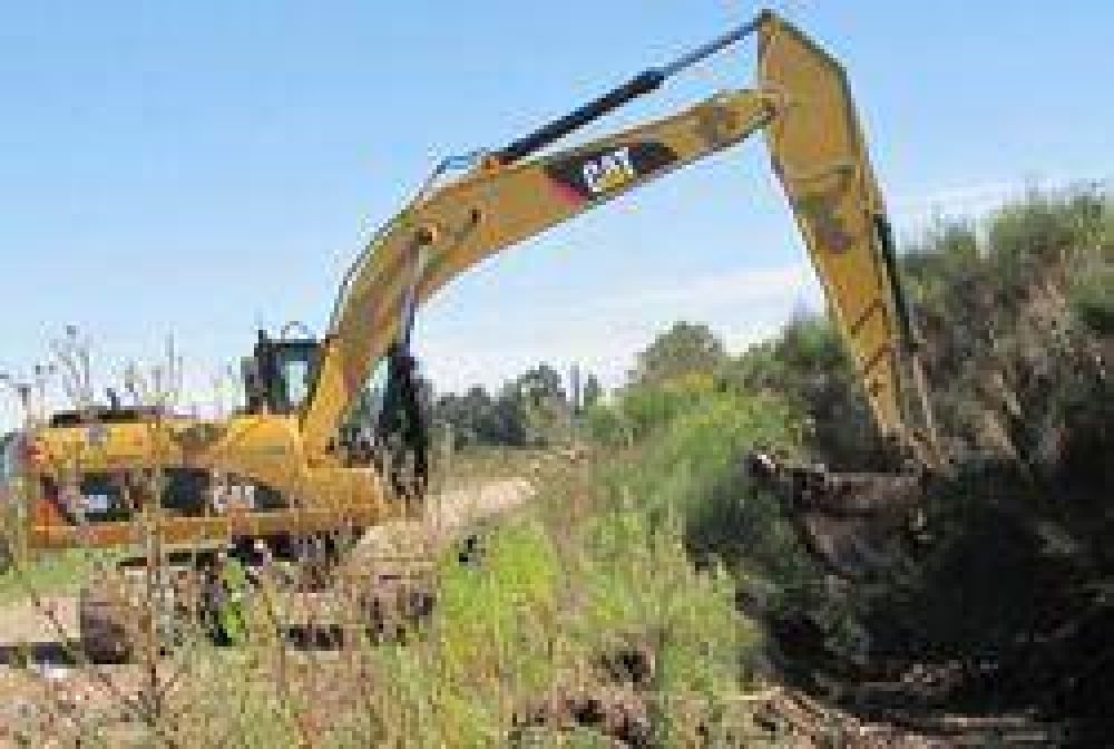 Realizan obras de mantenimiento de desag�es pluviales