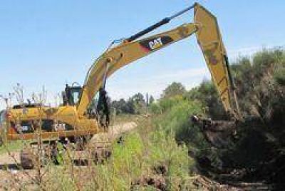 Realizan obras de mantenimiento de desag�es pluviales