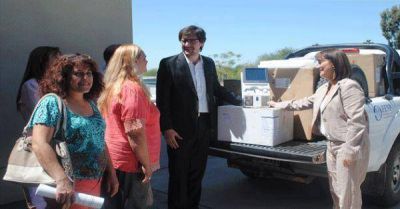El Ministro Luna entreg� equipamiento para los 5 Hospitales zonales