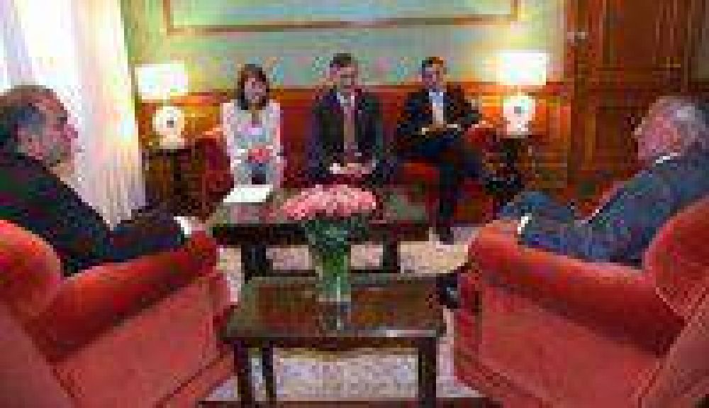 Fellner se reuni� con el titular de la Sindicatura general de la Naci�n