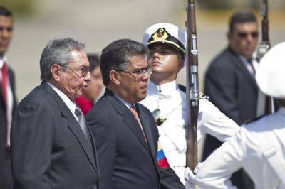 Dilma y Ra�l Castro, en Caracas para dar el �ltimo adi�s a Hugo Ch�vez