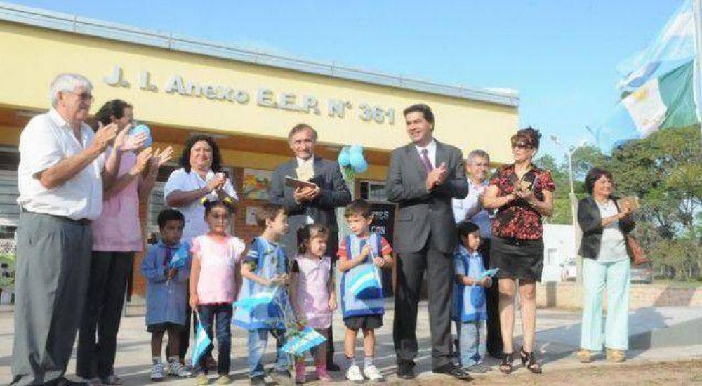 Capitanich inaugur� obras en Pampa del Infierno