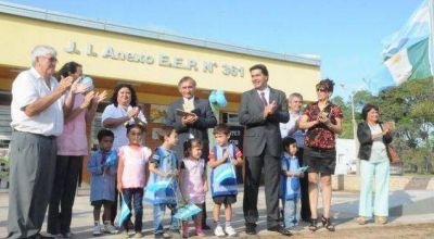 Capitanich inaugur� obras en Pampa del Infierno