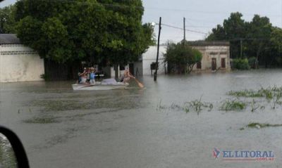 M�s de 500 familias damnificadas por la incesante lluvia que aneg� Bella Vista