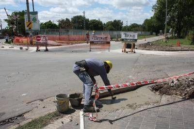 Mantenimiento vial en Rafael Calzada