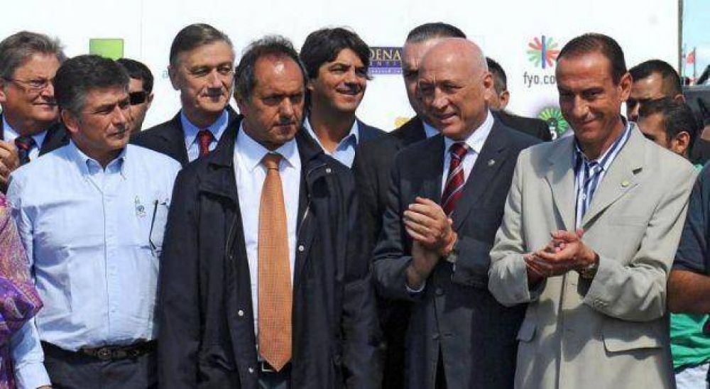 Intendentes �se le animan� a Scioli y le reclaman que se alinee con La Rosada
