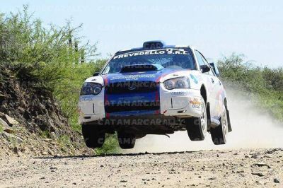 Prevedello Jr. va ganando el Rally de Valle Viejo