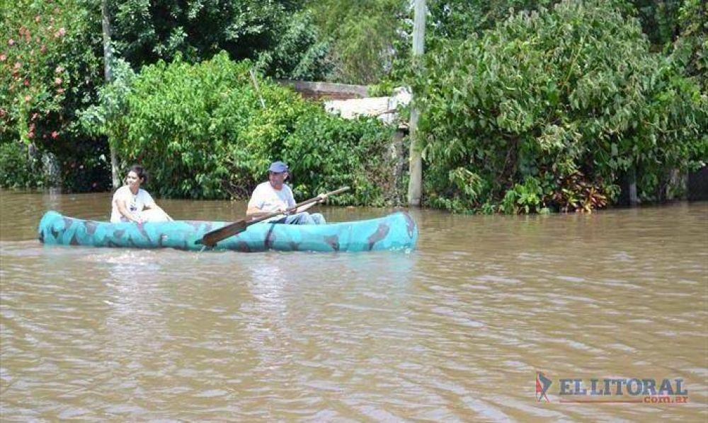 Bella Vista: el agua comenz� a escurrirse pero dej� al desnudo cuantiosas p�rdidas