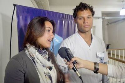 El intendente recibi� a estudiantes de la Universidad Adventista del Plata
