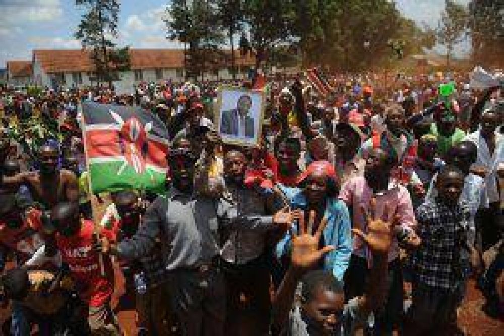 Acusado de cr�menes de lesa humanidad, presidente de Kenia