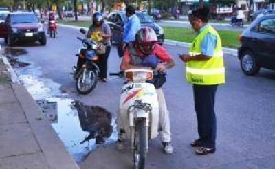 Resistencia: secuestraron 33 autos y 113 motocicletas
