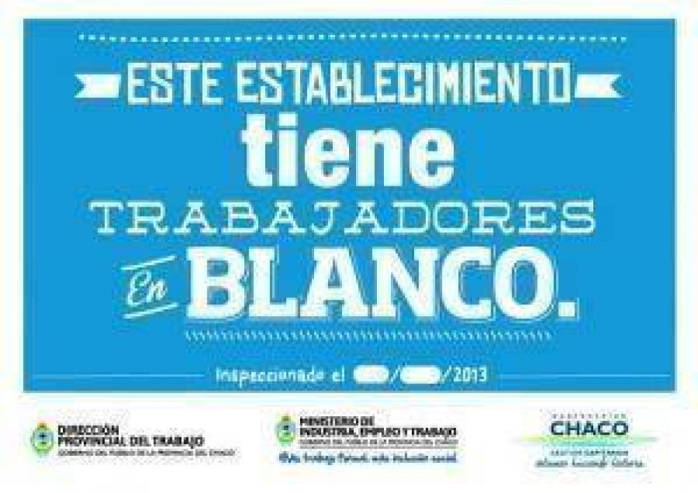 Identificar�n a empresas que tengan a sus trabajadores en blanco