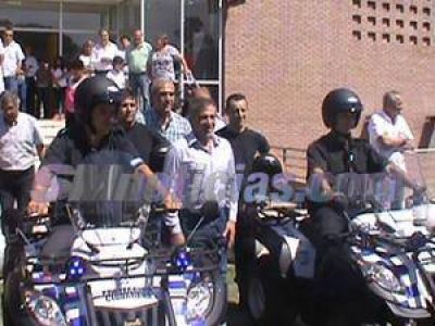Cariglino present� equipos para seguridad y llam� a "ponerle un tope al gobierno autoritario" de CFK