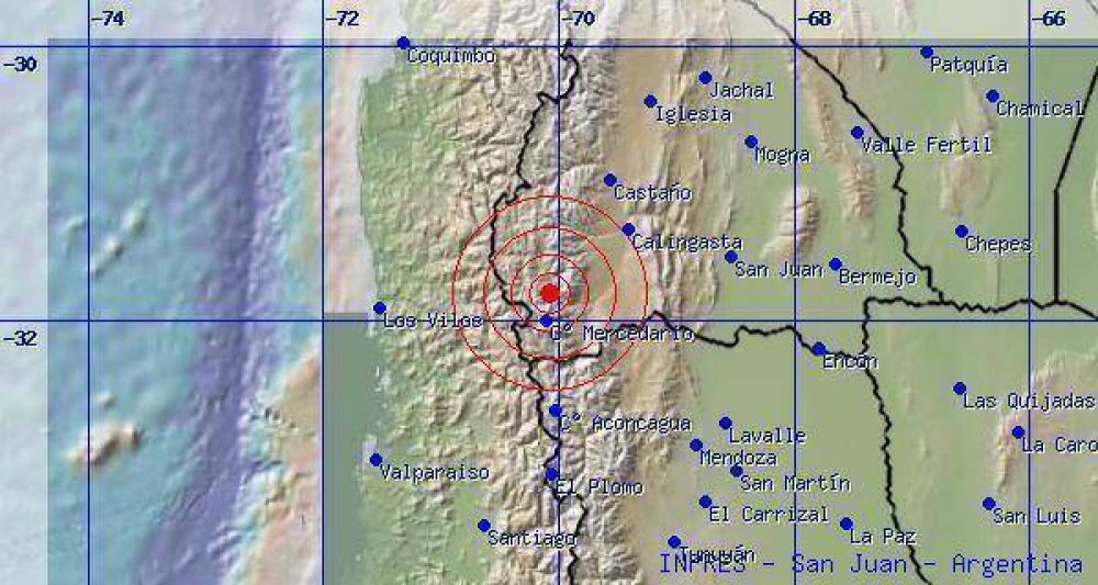 Un temblor de 4,3� azot� a San Juan