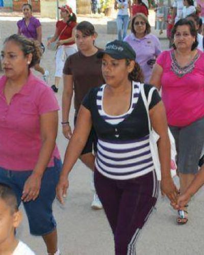 Vuelven las plazas y caminatas saludables