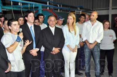 Inauguran en Olavarr�a una delegaci�n de Industria para apoyar a las pymes