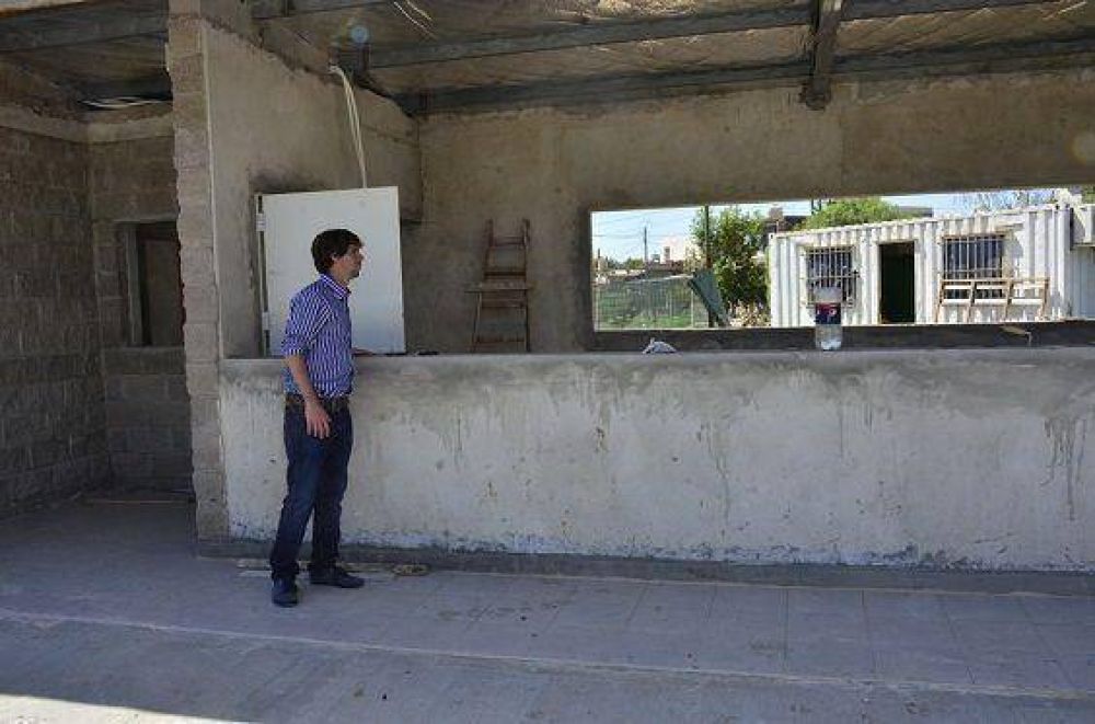 Avanza la construcci�n de la nueva Posta Policial N�3 de Virreyes Oest