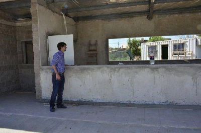 Avanza la construcci�n de la nueva Posta Policial N�3 de Virreyes Oest